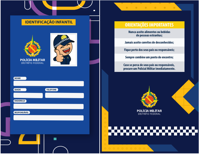 Identificar as crianças é fundamental durante todos os dias de Carnaval